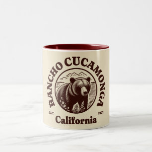 Tasse 2 Couleurs Rancho Cucamonga Californie