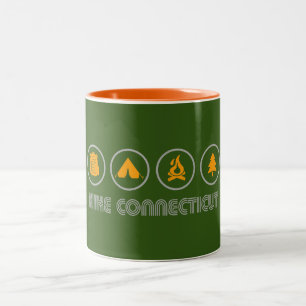 Tasse 2 Couleurs Randonnée Connecticut