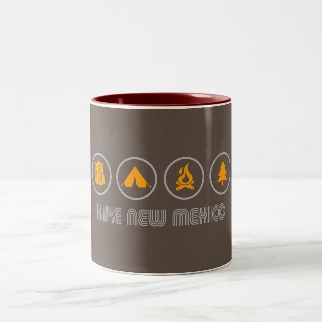 Tasse 2 Couleurs Randonnée Nouveau-Mexique (Centre)