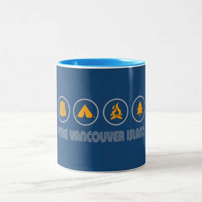 Tasse 2 Couleurs Randonnée pédestre Île de Vancouver Colombie-Brita (Centre)