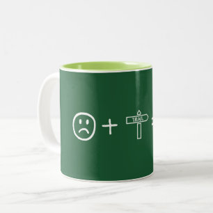 Tasse 2 Couleurs Randonnée Vous Rend Heureux