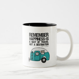 Tasse 2 Couleurs rappelez-vous le bonheur