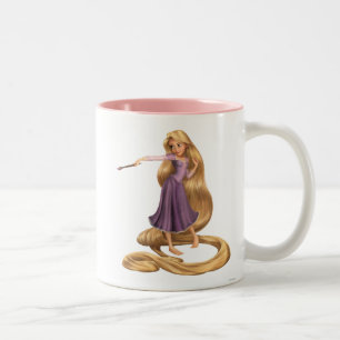 Tasse 2 Couleurs Rapunzel avec pinceau 2