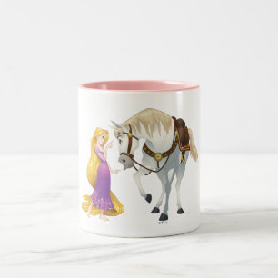 Tasse 2 Couleurs Rapunzel   Besties 4Ever
