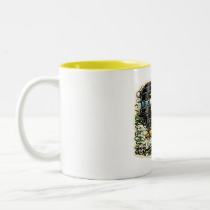 Tasse 2 Couleurs Rat de ruisseau CreekRat Co. Dessins animés de