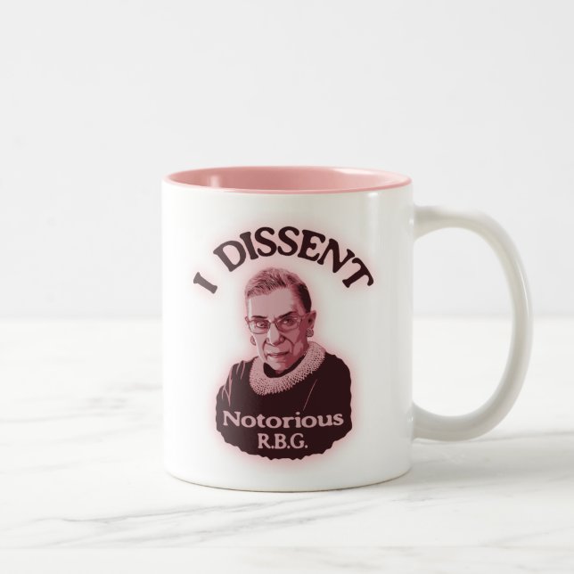 Tasse 2 Couleurs RBG notoire - p (Droit)