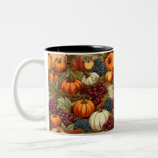 Tasse 2 Couleurs Récolte d'automne