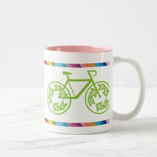 Tasse 2 Couleurs Recyclage