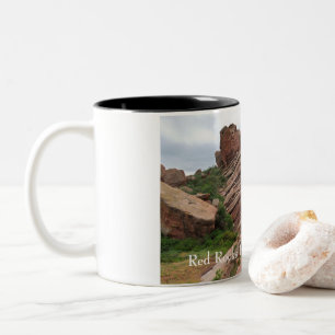Tasse 2 Couleurs Red Rocks Ridge Mountains et Valley