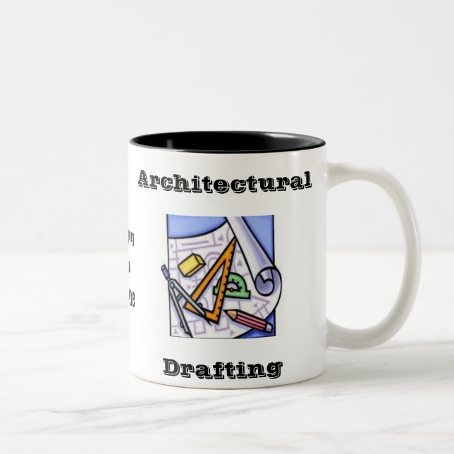 Tasse 2 Couleurs Rédaction architecturale (Droit)