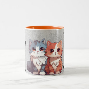 Tasse 2 Couleurs regarder mes chats peut me rendre heureux