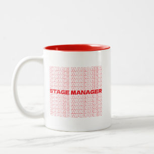 Tasse 2 Couleurs Régisseur de scène
