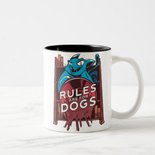 Tasse 2 Couleurs Règle de Chat