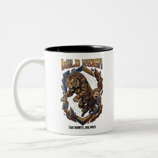 Tasse 2 Couleurs Règne Sauvage – Graphique de Lien Sauvage