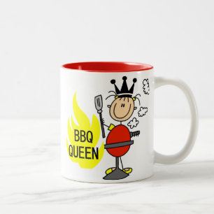 Tasse 2 Couleurs Reine de BBQ