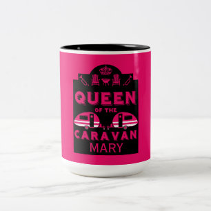 Tasse 2 Couleurs Reine de la Caravane
