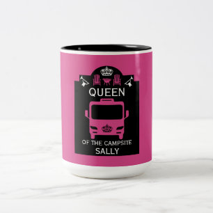 Tasse 2 Couleurs Reine Du Camping