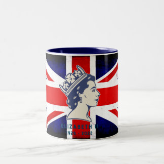 Tasse 2 Couleurs Reine Elizabeth