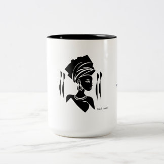 Tasse 2 Couleurs Reine noire Lyn