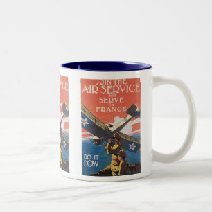Tasse 2 Couleurs Rejoignez le service aérien