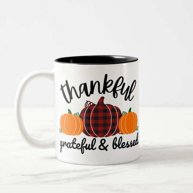 Tasse 2 Couleurs Remerciements (Gauche)