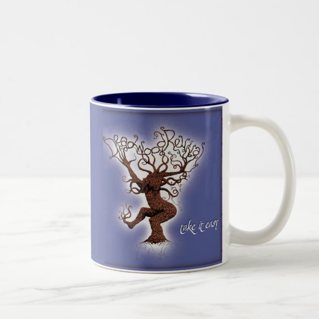 Tasse 2 Couleurs Renaissance de bois mort - (Droit)