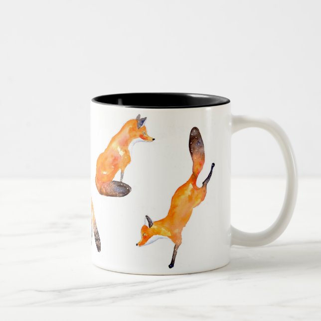 Tasse 2 Couleurs renard (Droit)