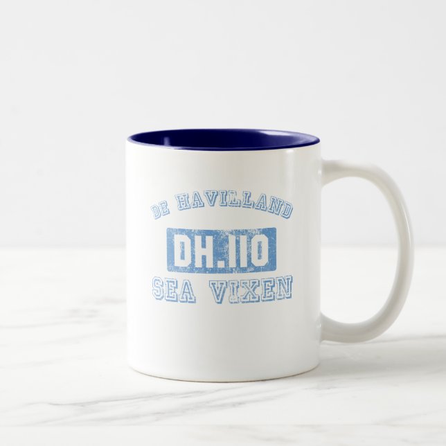 Tasse 2 Couleurs renarde de mer de Havilland - BLEU (Droit)