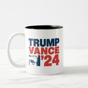 Tasse 2 Couleurs Rendre l'Amérique Sûre à Nouveau Trump Vance 2024