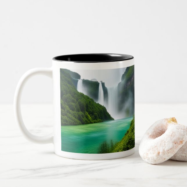 Tasse 2 Couleurs Renouvellement (Avec donut)