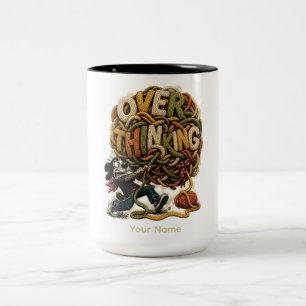 Tasse 2 Couleurs Repenser une chose de plus Personnalisé Drôle