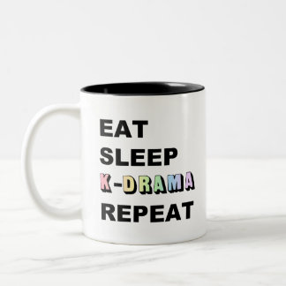 Tasse 2 Couleurs Répéter Kdrama Dormir
