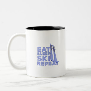 Tasse 2 Couleurs Répéter le ski du sommeil