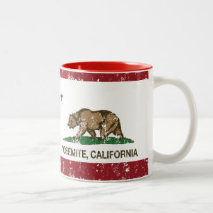 Tasse 2 Couleurs République de Yosemite la Californie affligée