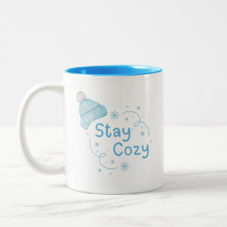 Tasse 2 Couleurs Restez confortable "hiver"