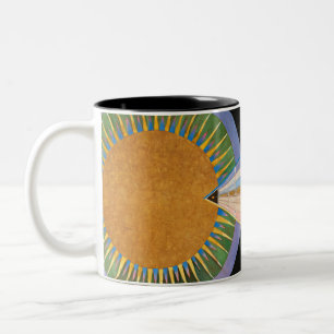 Tasse 2 Couleurs Retable, Groupe X, No.1 par Hilma af Klint