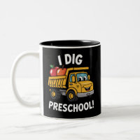Retour à l'école J'adore le Camion à Benne Préscol