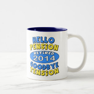 Tasse 2 Couleurs Retraite 2014