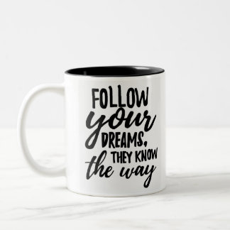 Tasse 2 Couleurs rêve sur votre propre mule
