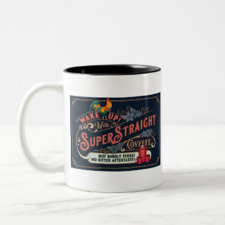 Tasse 2 Couleurs  Réveille-Toi ! Avec SuperStraight Covfefe!