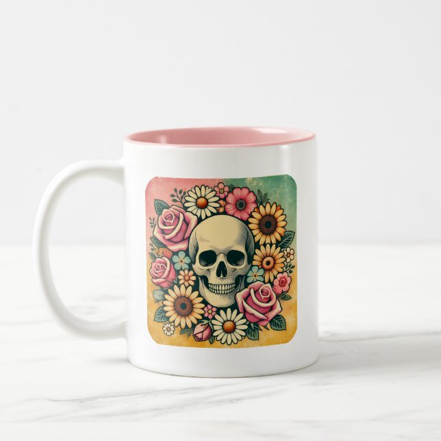 Tasse 2 Couleurs Réveillez-vous et soyez génial (Gauche)
