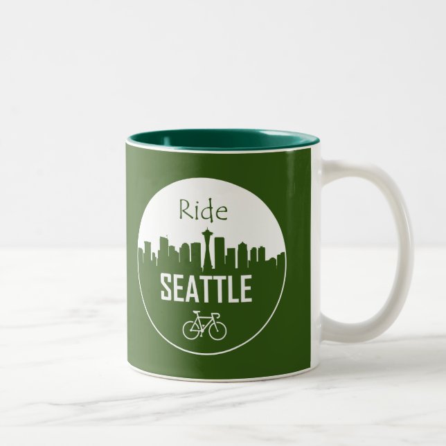 Tasse 2 Couleurs Ride Seattle (Droit)