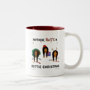Tasse 2 Couleurs Rien n'aboutent Noël de Rottie