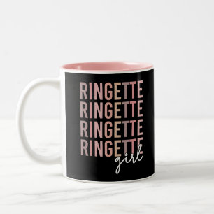 Tasse 2 Couleurs Ringette fille Cadeaux pour Lecteur Ringette