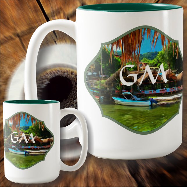 Tasse 2 Couleurs Rivière Mismaloya 0331 (Créateur téléchargé)