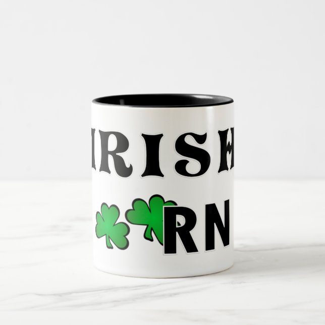 Tasse 2 Couleurs RN irlandais (Centre)