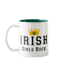 Roche irlandaise de filles