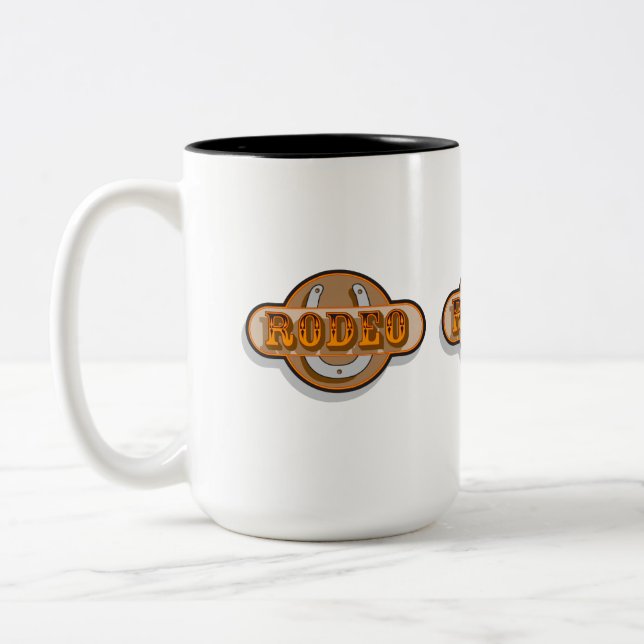 Tasse 2 Couleurs Rodéo (Gauche)