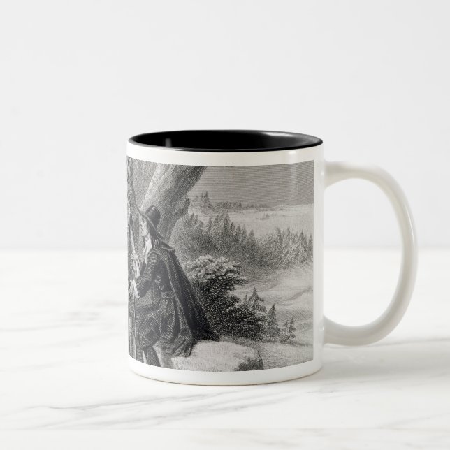 Tasse 2 Couleurs Roger Williams abrité par le Narragansetts (Droit)