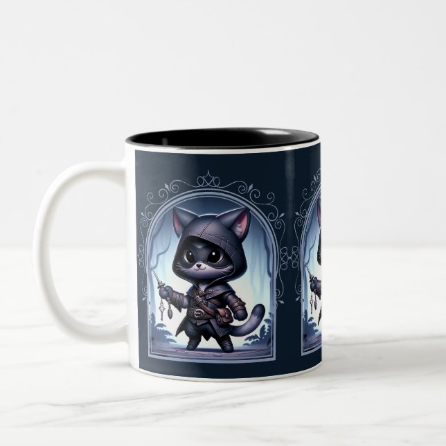Tasse 2 Couleurs Rogue Feline Imaginaire Adventure (Gauche)